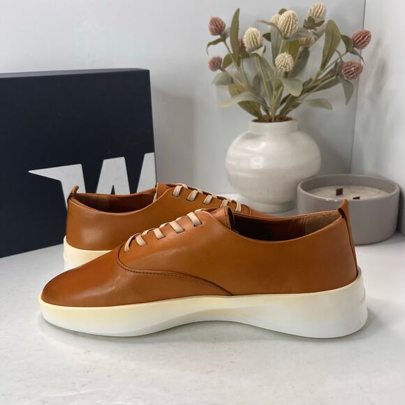 Wolf & Shepherd Shoes Cruise Lace-Up Fair Sneaker Honey Men 7.5/Women 9 NWD - Picture 6 of 10